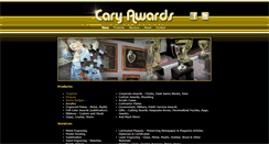 Desktop Screenshot of caryawards.com